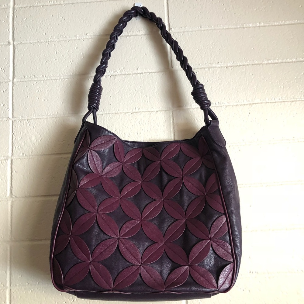 ✨Vintage - Purple Floral Handbag ✨
